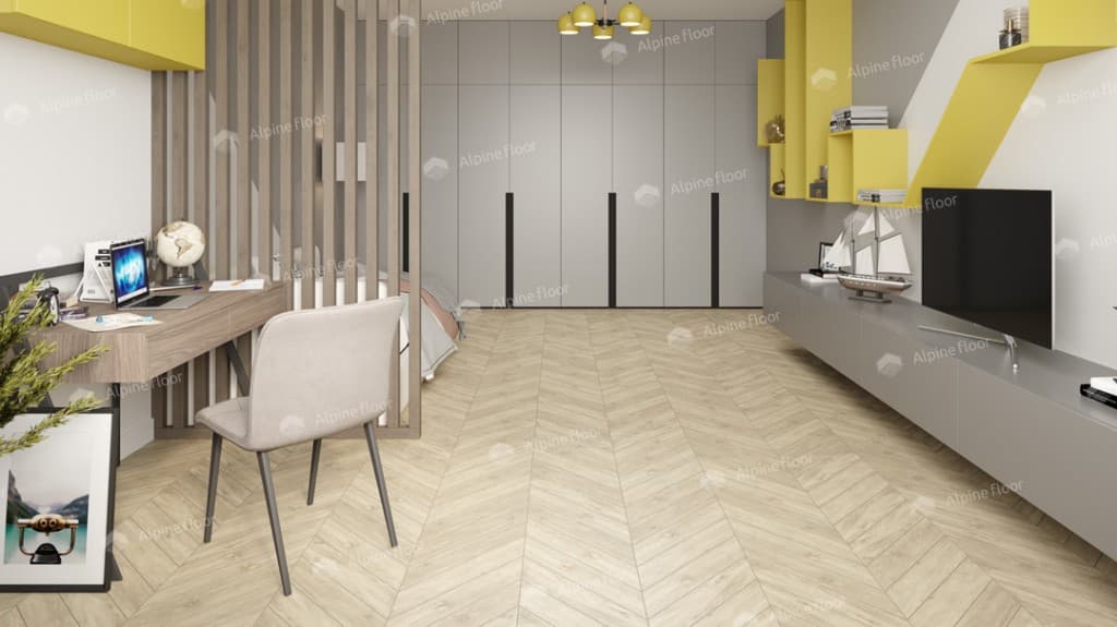 LVT плитка  Сонома Chevron ECO 20-7